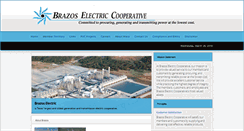 Desktop Screenshot of brazoselectric.com
